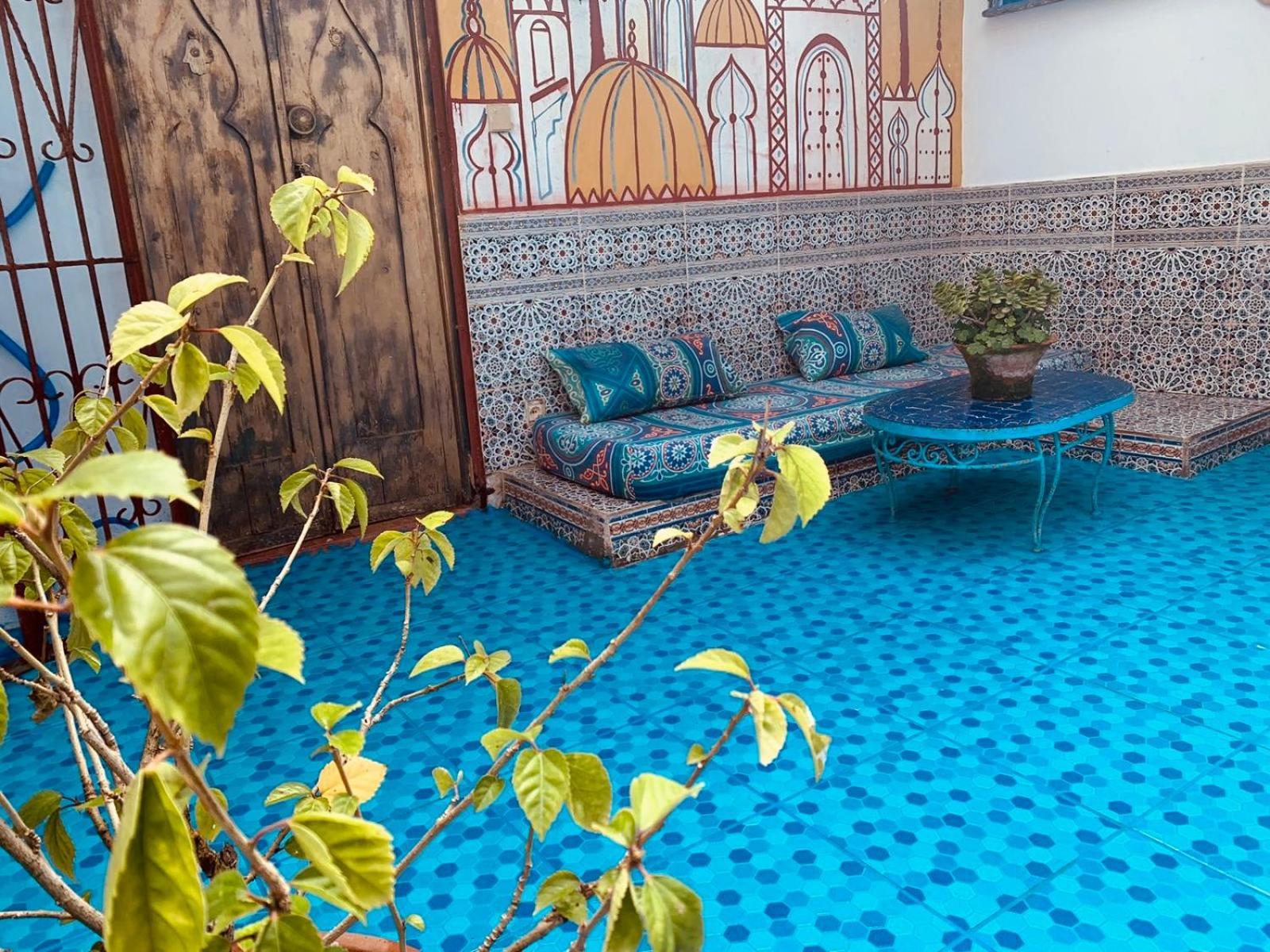 Hathor ,Casa Marroqui Con Dos Terrazas En La Medina Antigua , Ideal Parejas!! Wifi!! Asilah Esterno foto