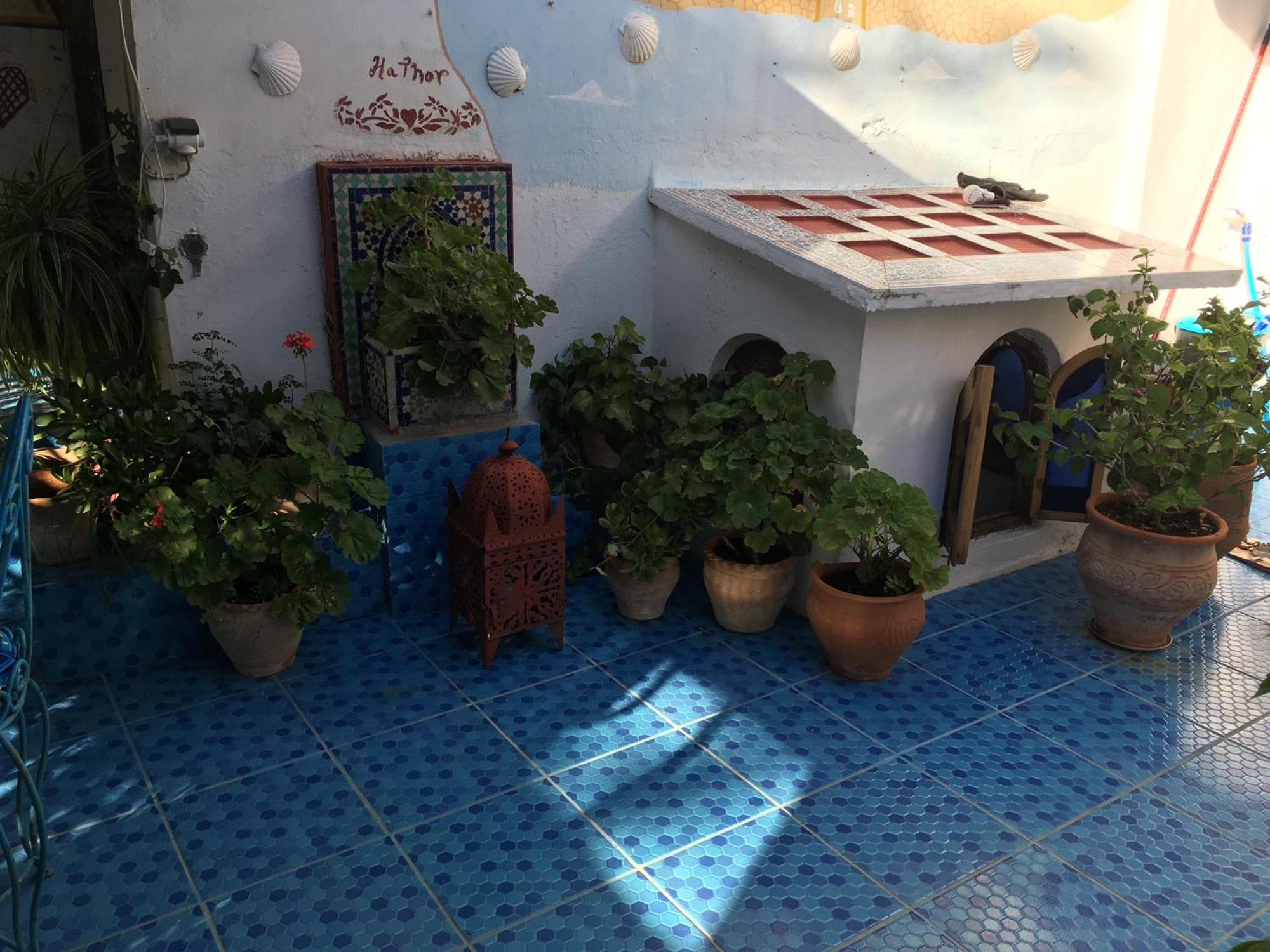 Hathor ,Casa Marroqui Con Dos Terrazas En La Medina Antigua , Ideal Parejas!! Wifi!! Asilah Esterno foto