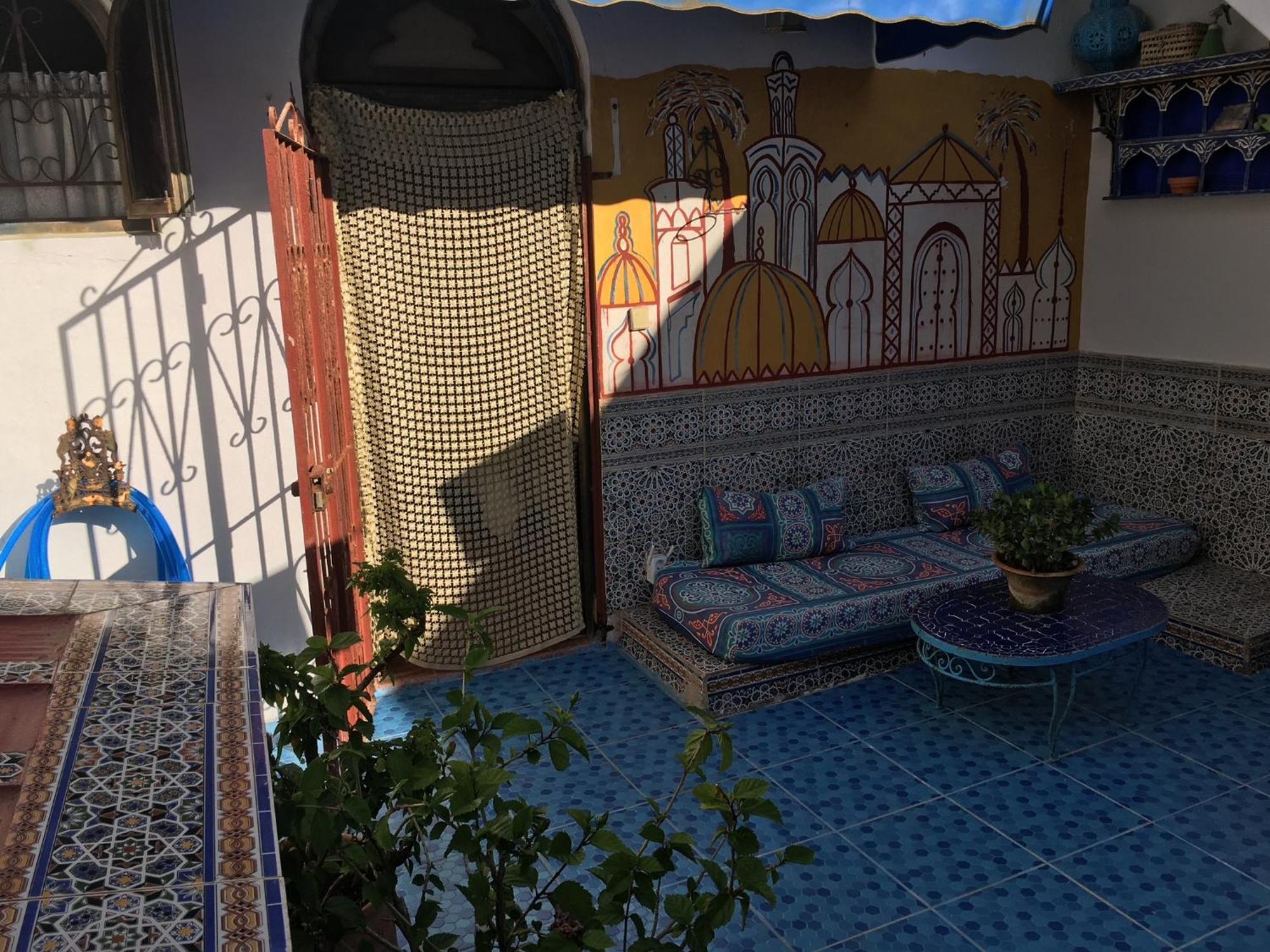 Hathor ,Casa Marroqui Con Dos Terrazas En La Medina Antigua , Ideal Parejas!! Wifi!! Asilah Esterno foto